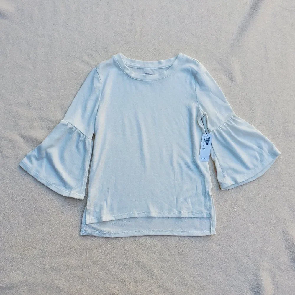 Old Navy cream colored bell sleeve shirt